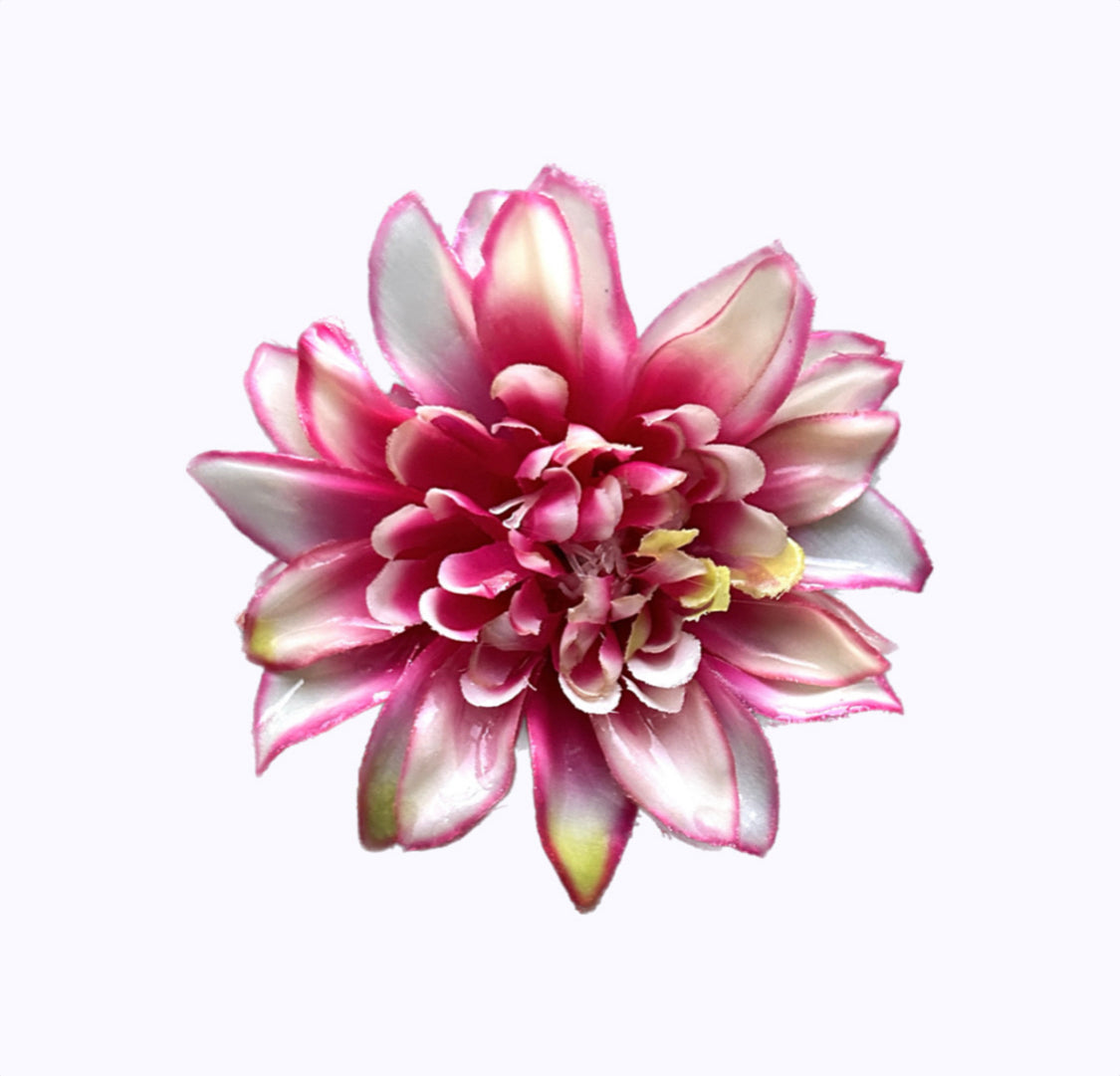 PINK LOTUS EARRINGS - XL