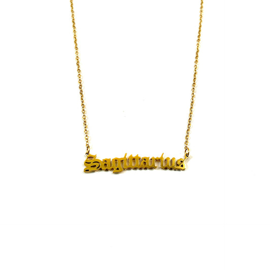 ZODIAC SIGN NECKLACE SAGITTARIUS