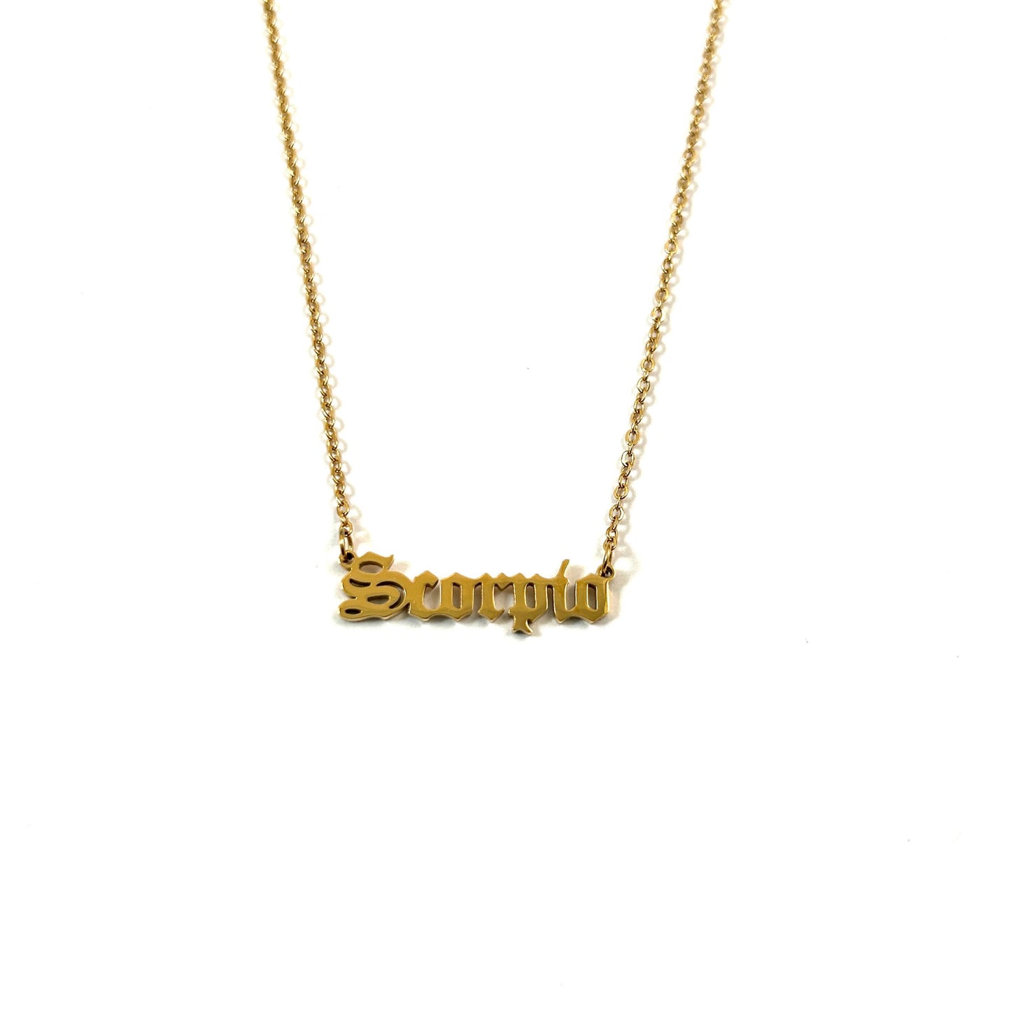 ZODIAC SIGN HALSKETTE SCORPIO