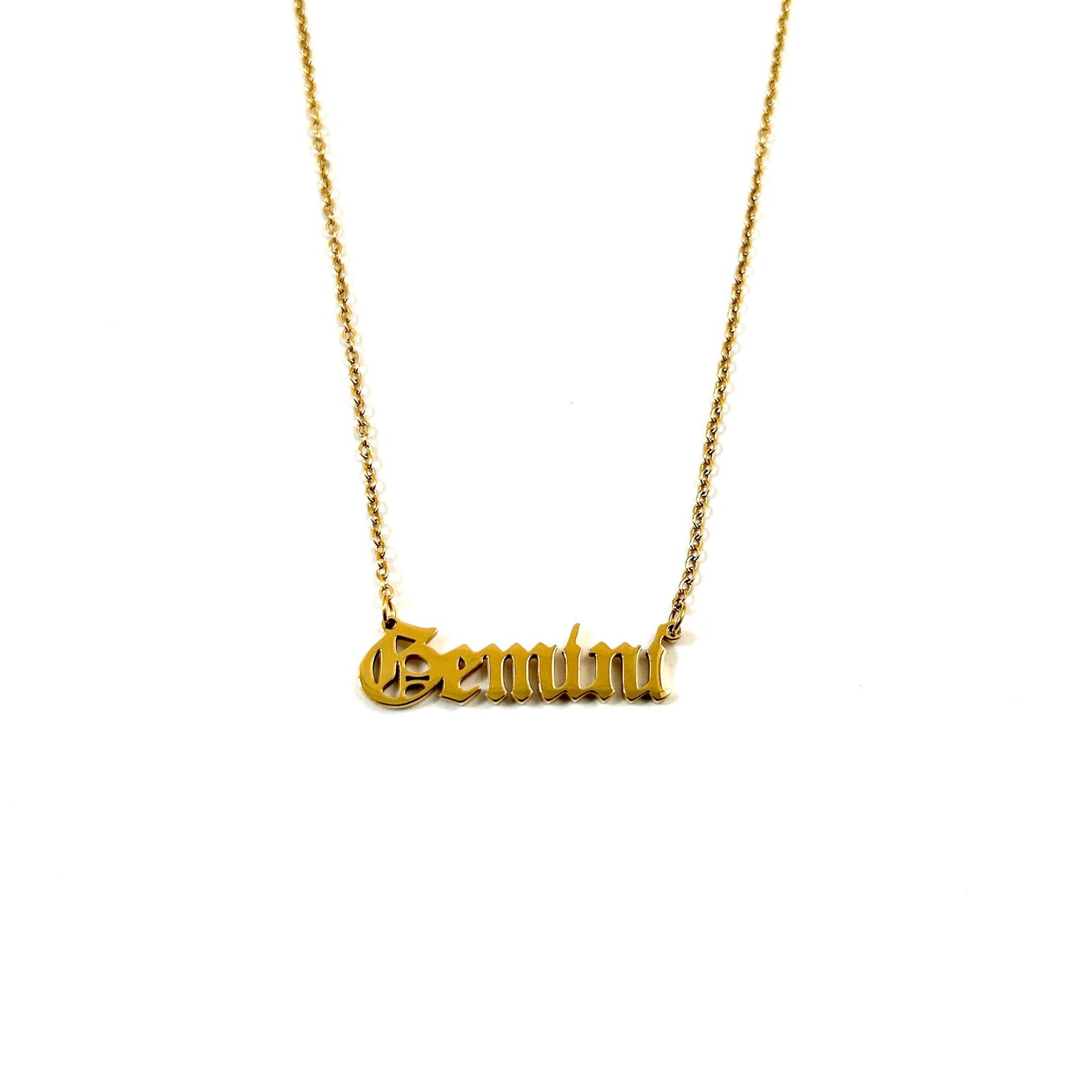 ZODIAC SIGN NECKLACE GEMINI