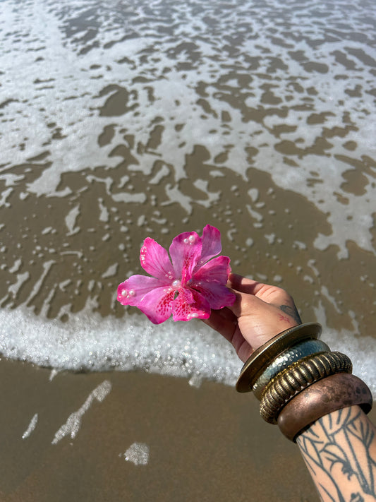 PINK PARADISE  HAIRCLIP