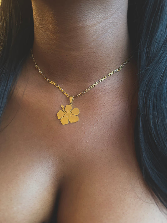 HIBISCUS NECKLACE