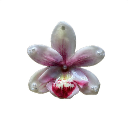 CREAMY PEARL LILY EARRINGS - XL