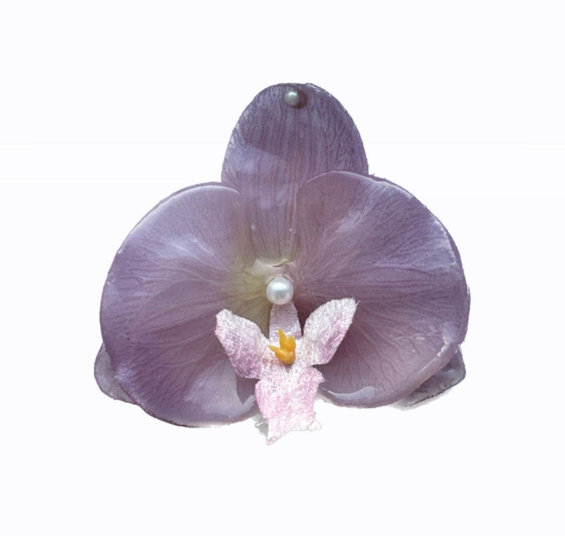 PRINCE$$ - ORCHID EARRING XL