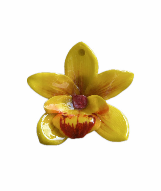 PAPAYA LILY EARRINGS - XL