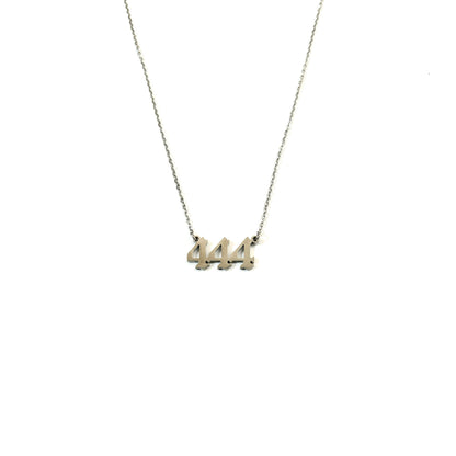 FISHING NUMBER 444 NECKLACE